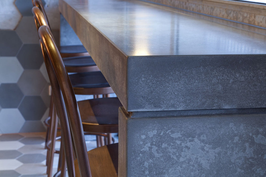 Concrete dining tables: what to consider before you specify one