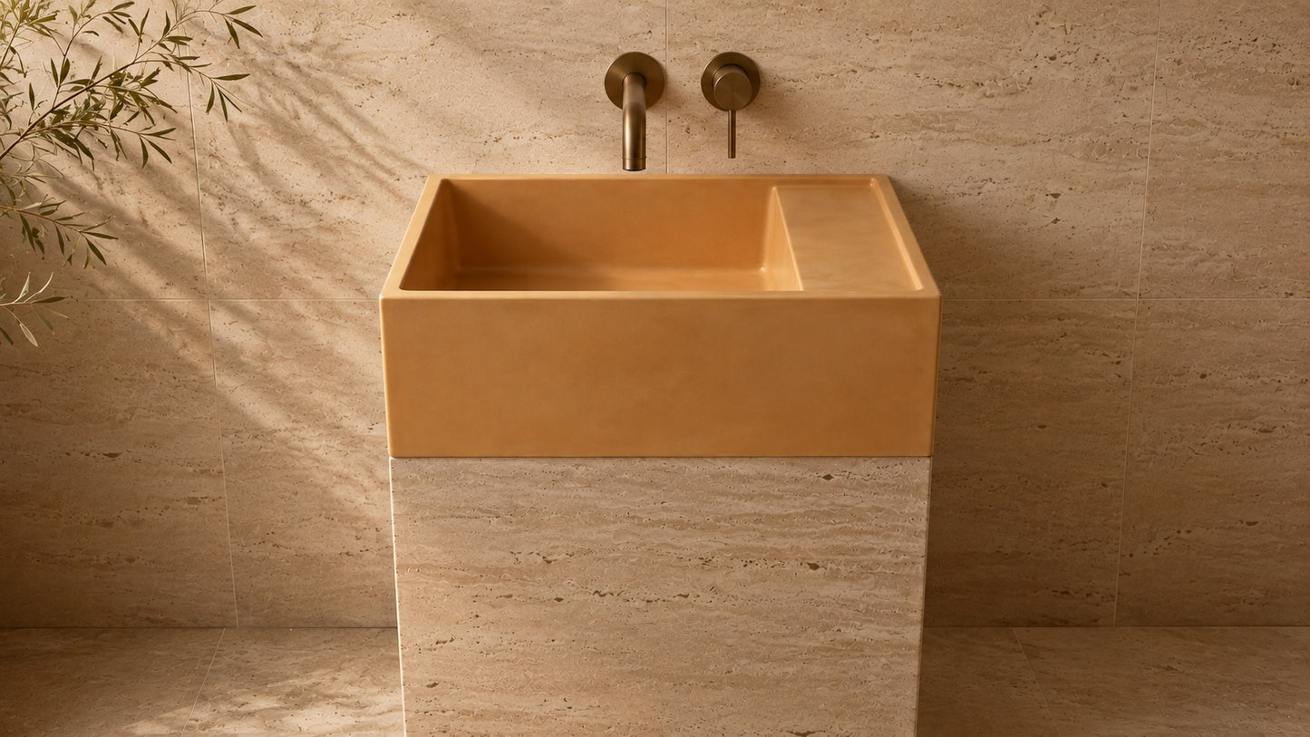 Deia - Cloakroom Concrete Basin