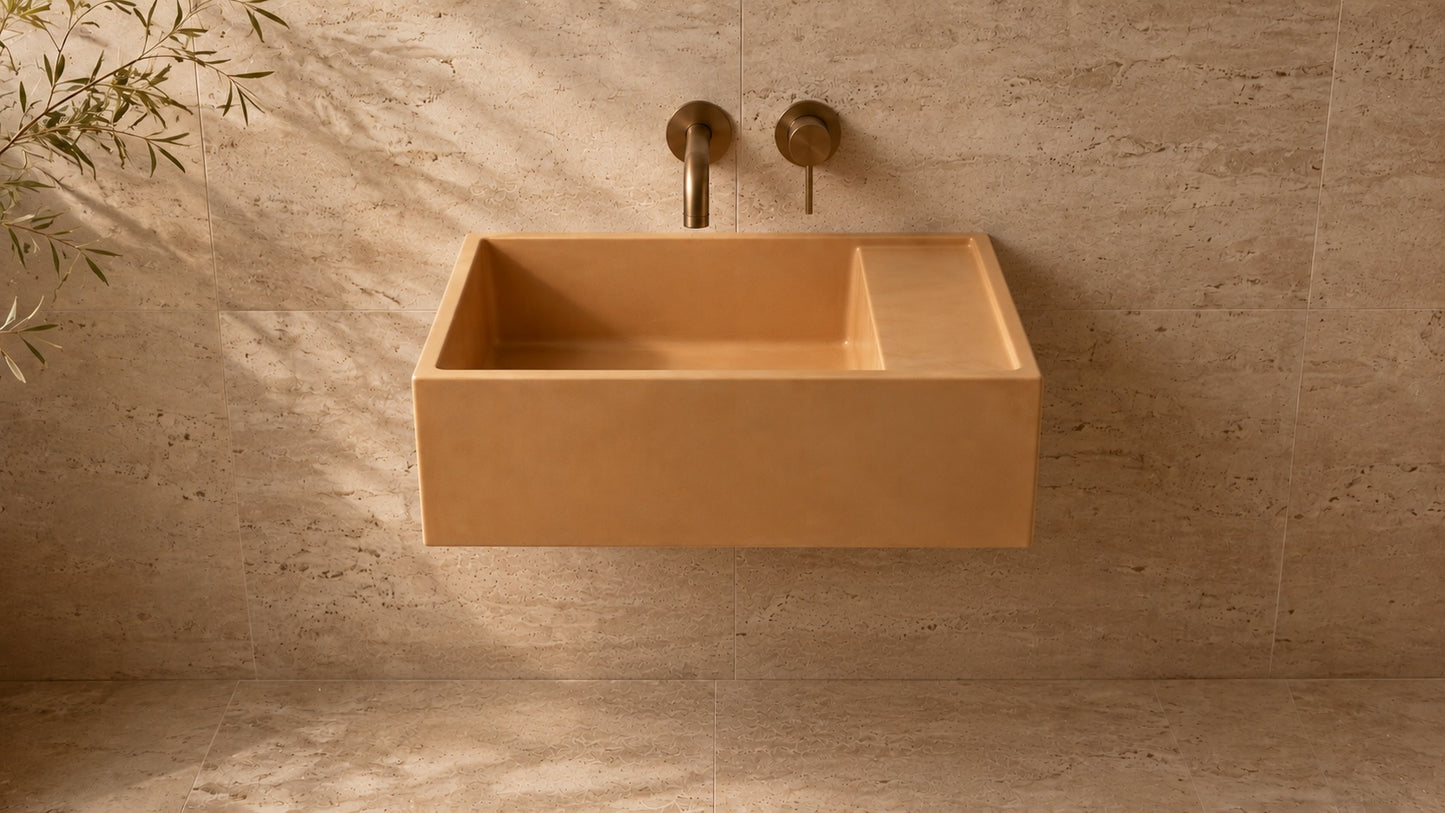Deia - Cloakroom Concrete Basin