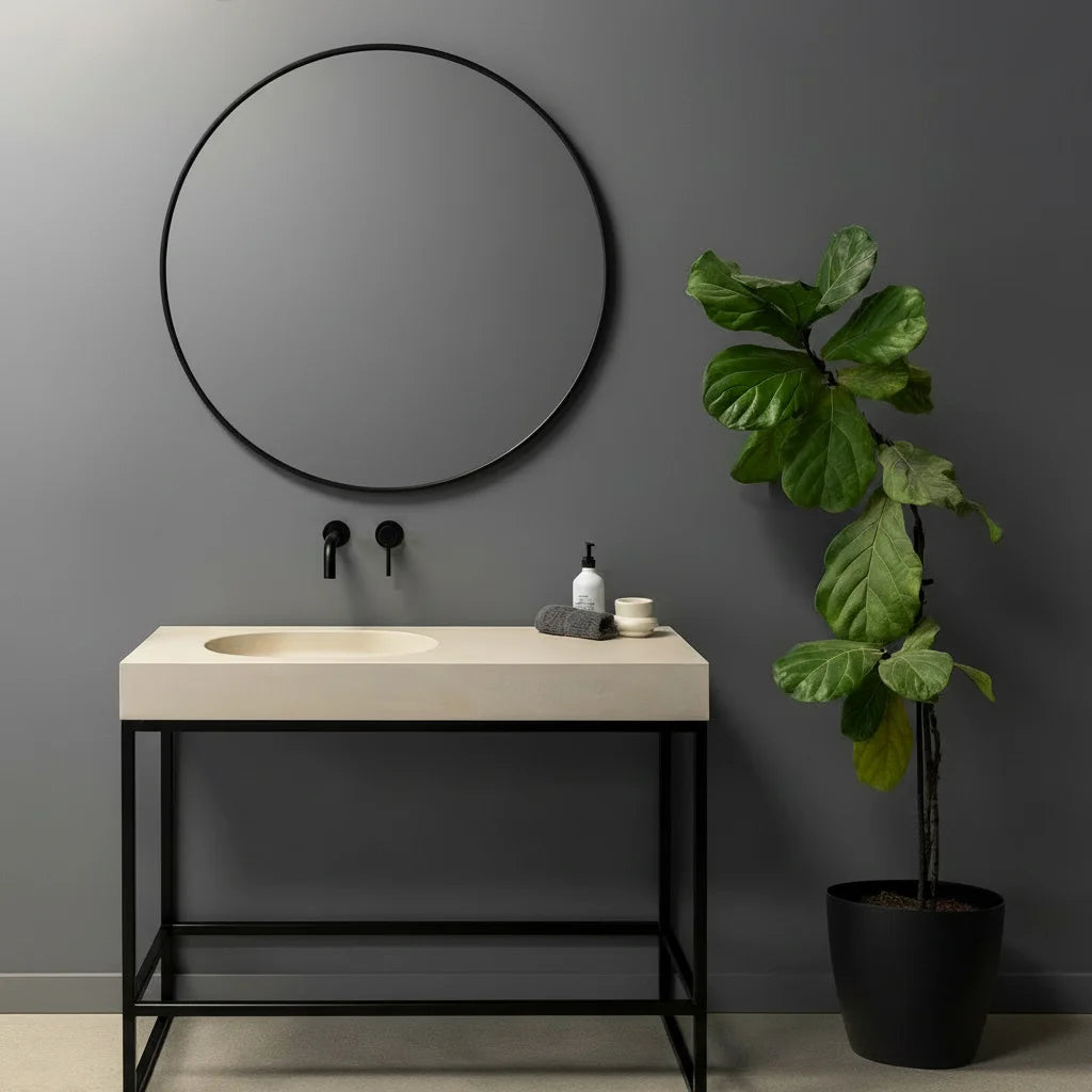 Kaarla - Single Concrete Vanity