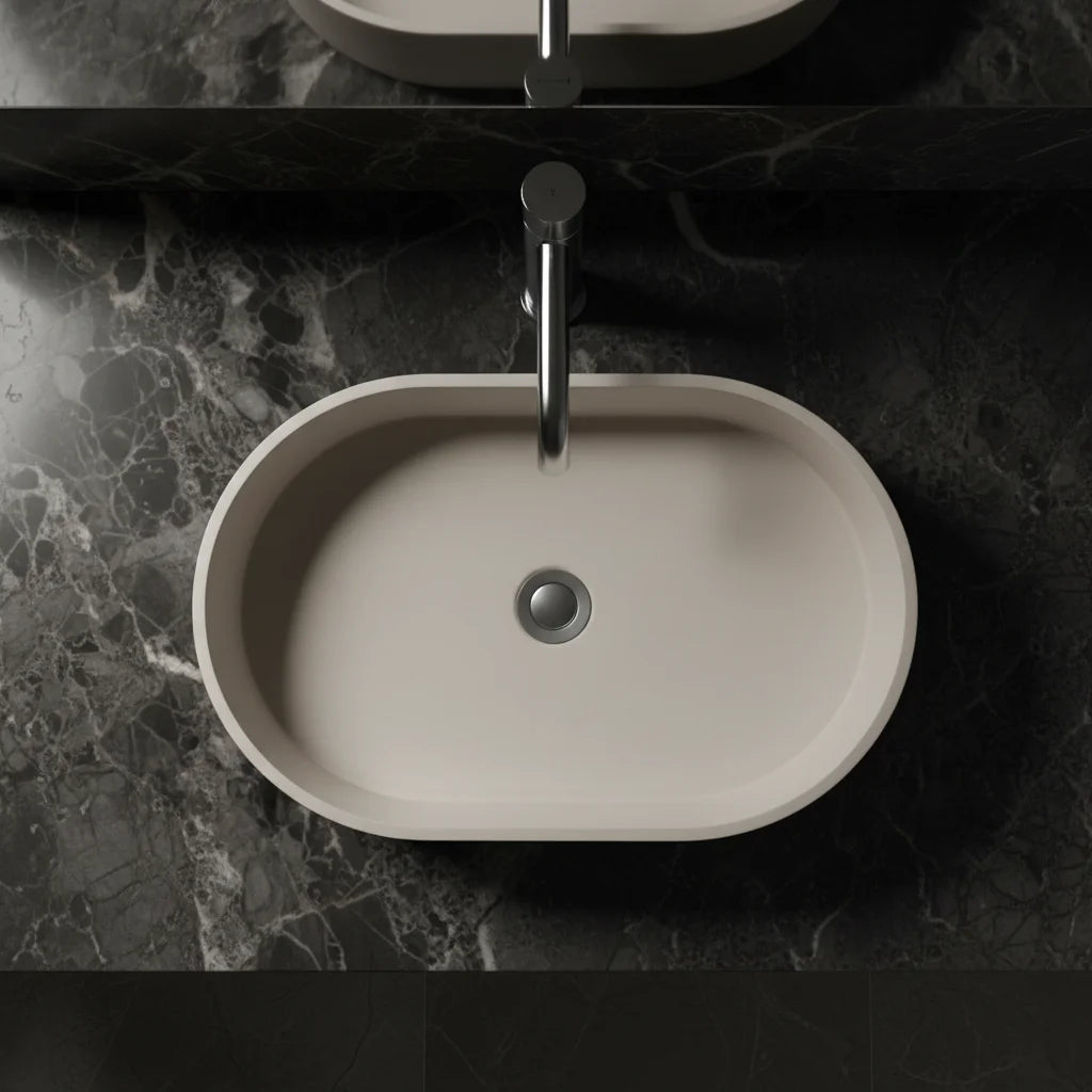 Bilya - Oblong Concrete Basin